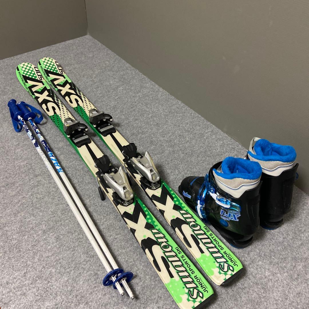 ★メンテナンス済 子供スキーセット 身長130~140cm前後のお子様向け