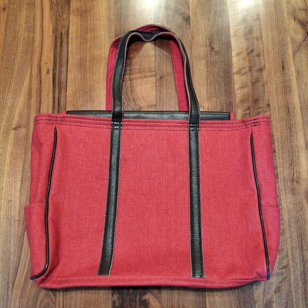 京都 ギャラリー遊形 オーバーナイト・トート 赤