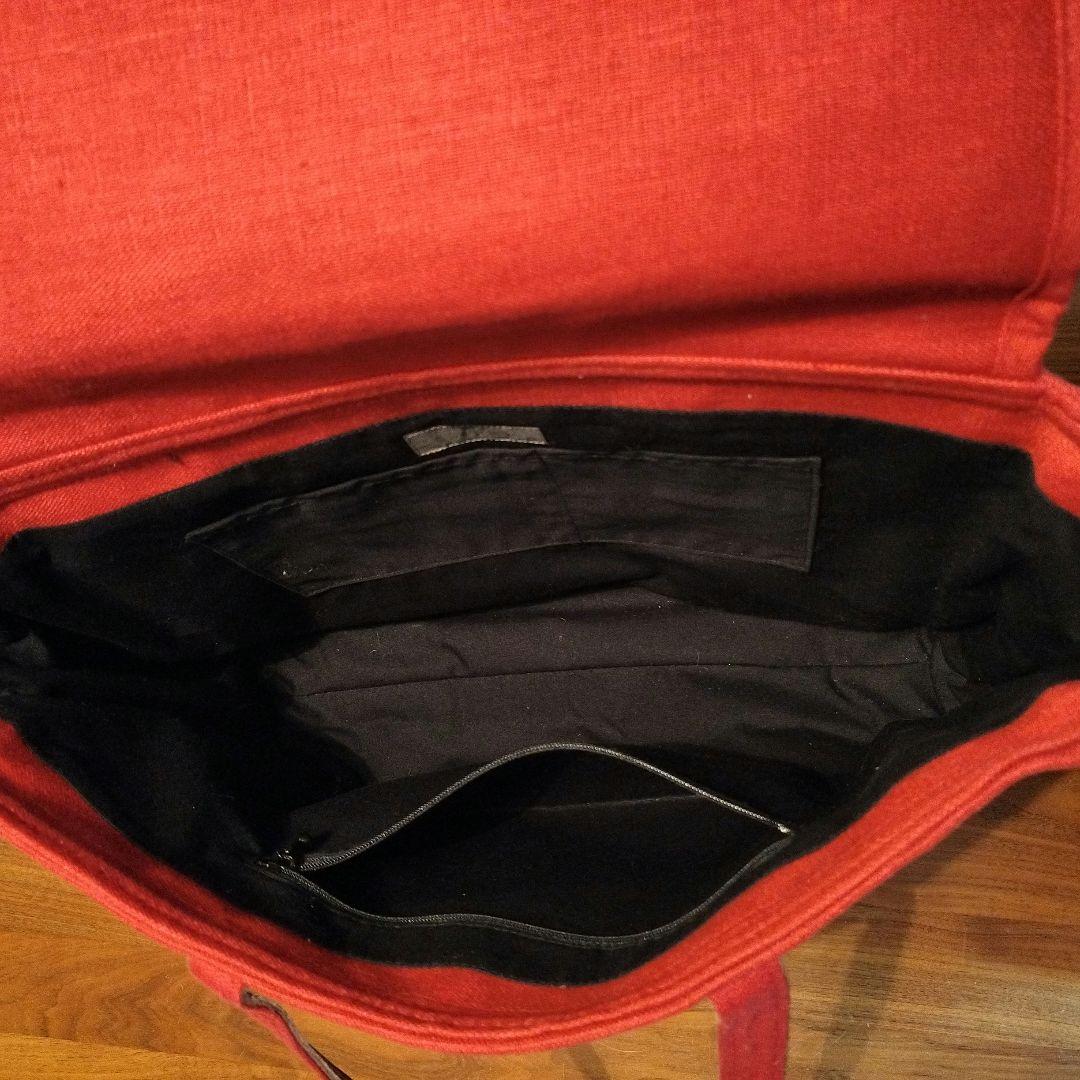 京都 ギャラリー遊形 オーバーナイト・トート 赤