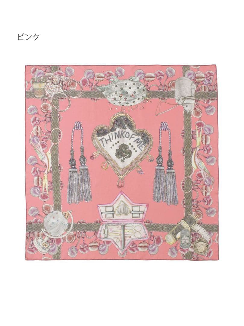 み　スカーフ　スウォッシュロンドン(SWASH LONDON) ピンク