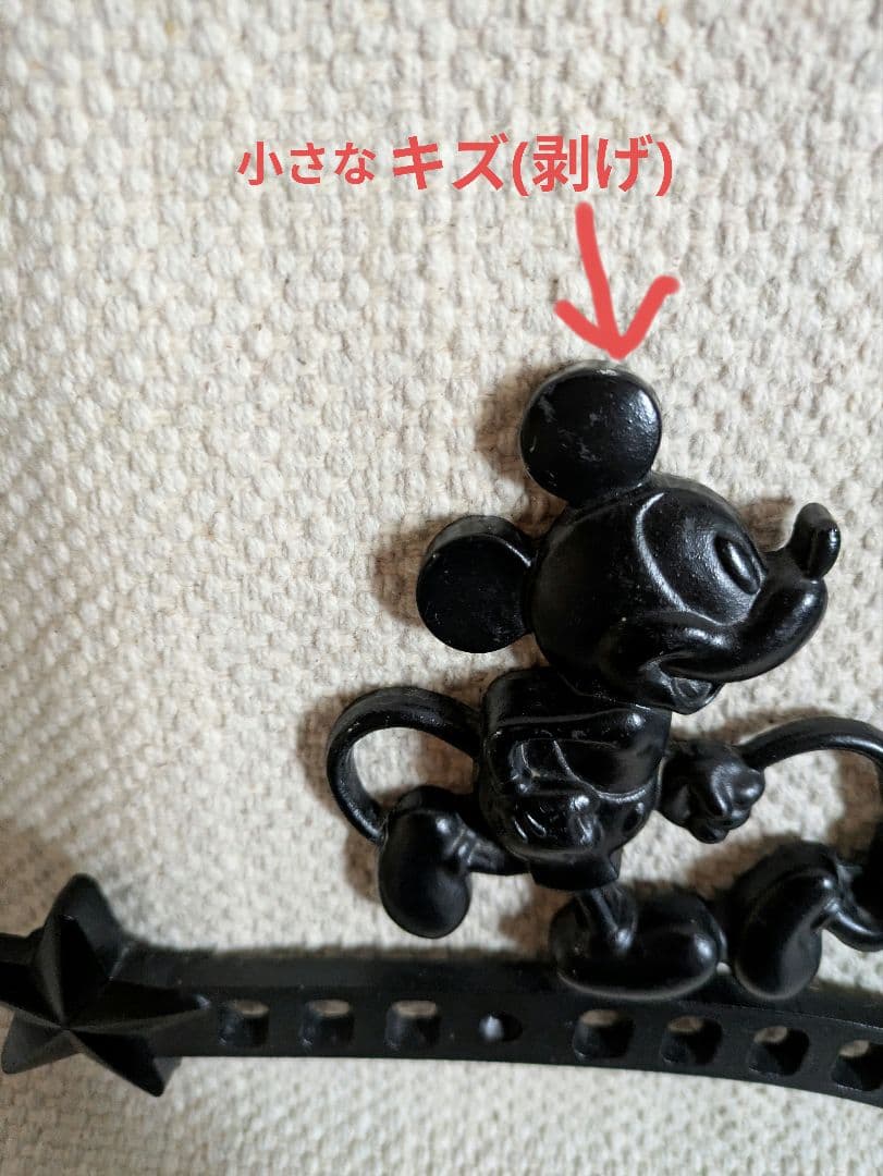 Disney ミッキーマウス インテリアプレート／鋳物