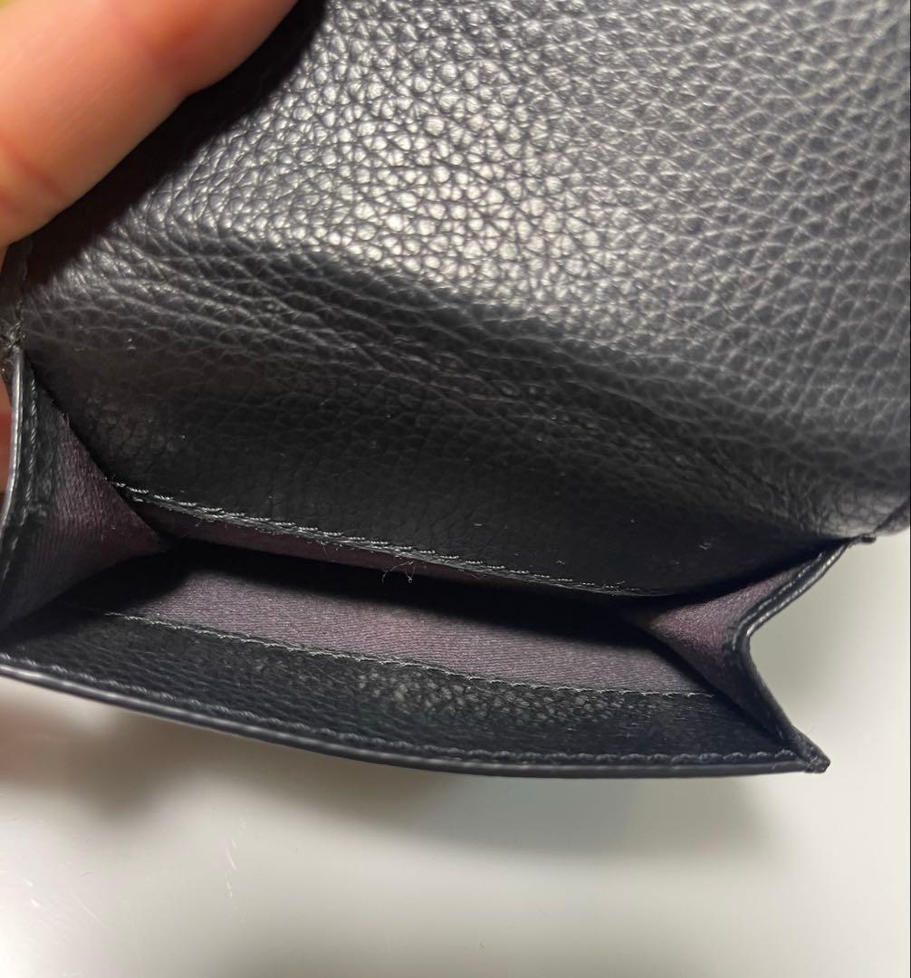 マルニ MARNI 三つ折り財布　ブラック