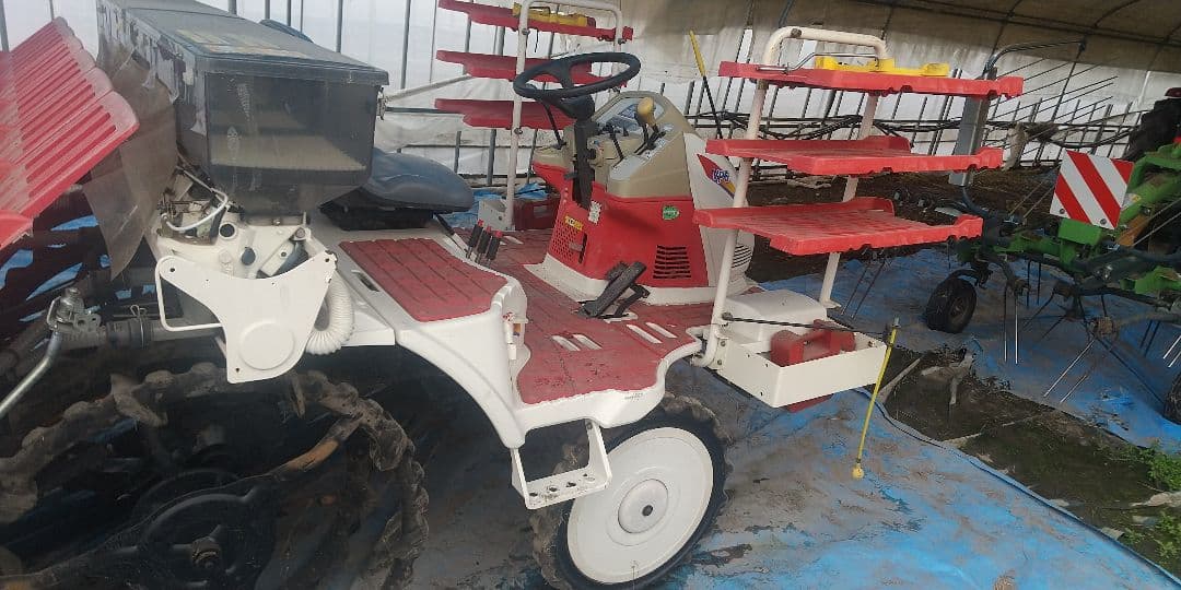 ヤンマー 6条植え 田植機 VP6X側条 施肥 ダブルタイヤ パワステUFO仕様