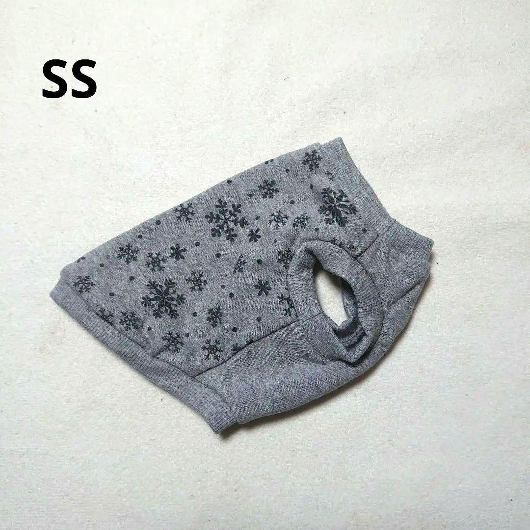 犬服 SS わんこの普段着　雪の結晶