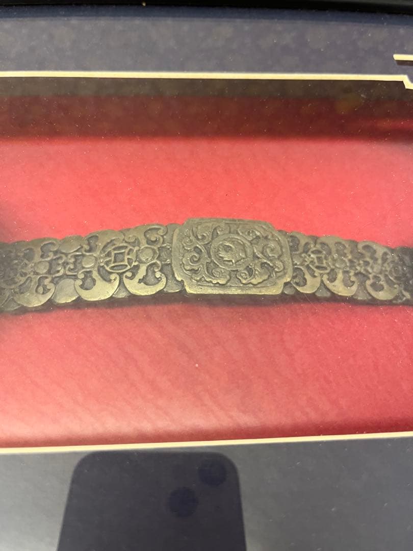 中国　如意　仏具　中国美術　額装展示　飾り物　縁起物　インテリア　骨董