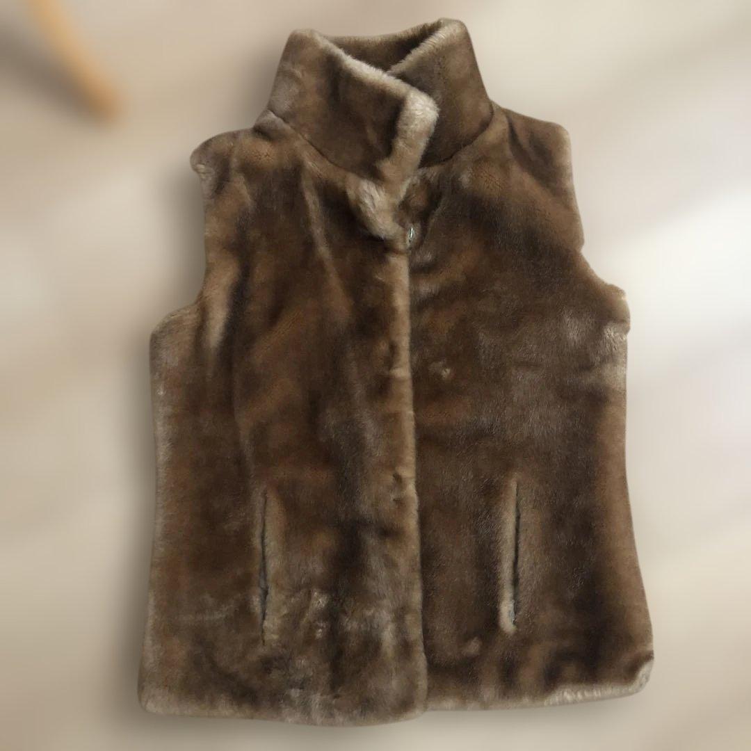 更に値下げマックスマーラフェイクファーダウン