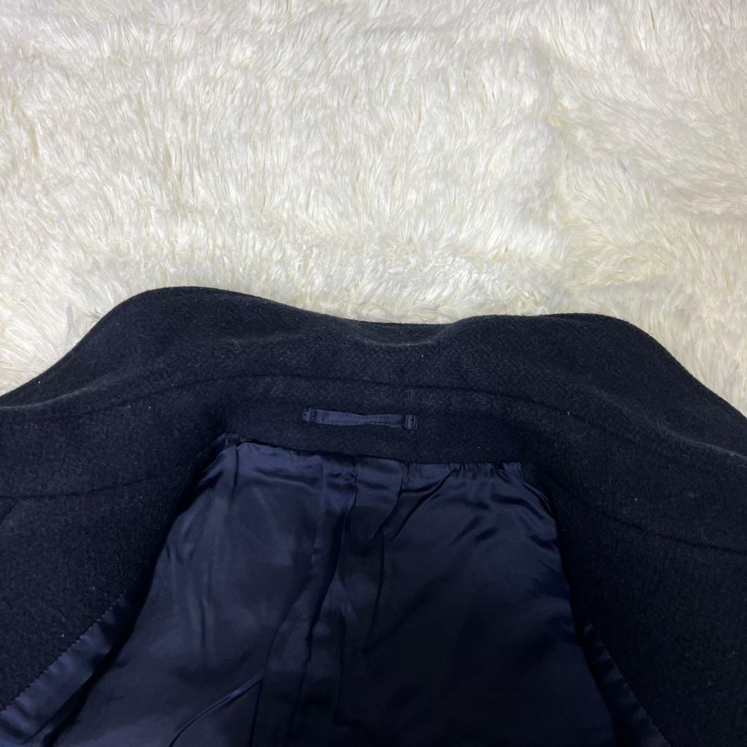 【人気✨️】マーガレットハウエル　ステンカラーウールコート　カシミア混　メルトン