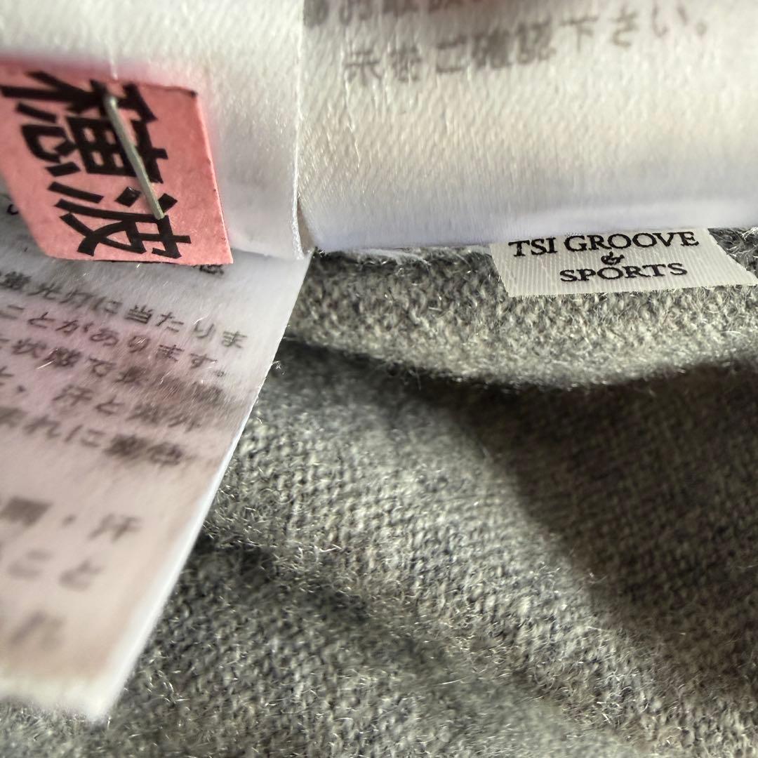 カシミヤ100% 美品　パーリーゲイツ　ニット　セーター　グレー　4 M〜L相当