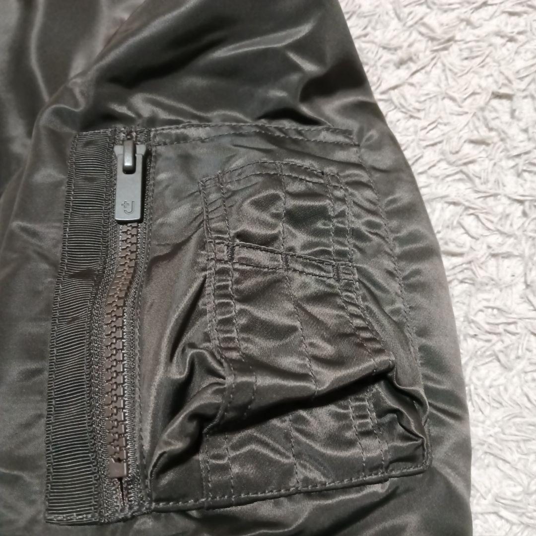 【美品】+j UNIQLO ユニクロ　ジルサンダー　ハイブリットダウン　MA1