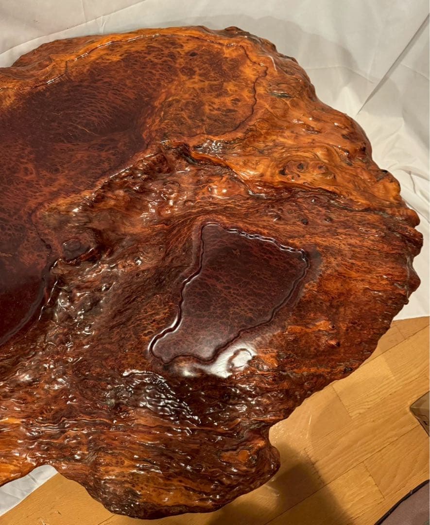 座卓　豊倉銘木有限会社　一枚板　無垢