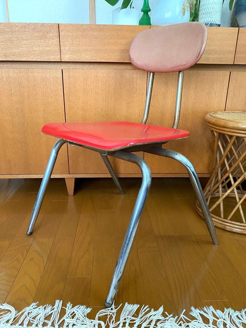 50s MELSUR社製 ミッドセンチュリー ビンテージ スクール 椅子