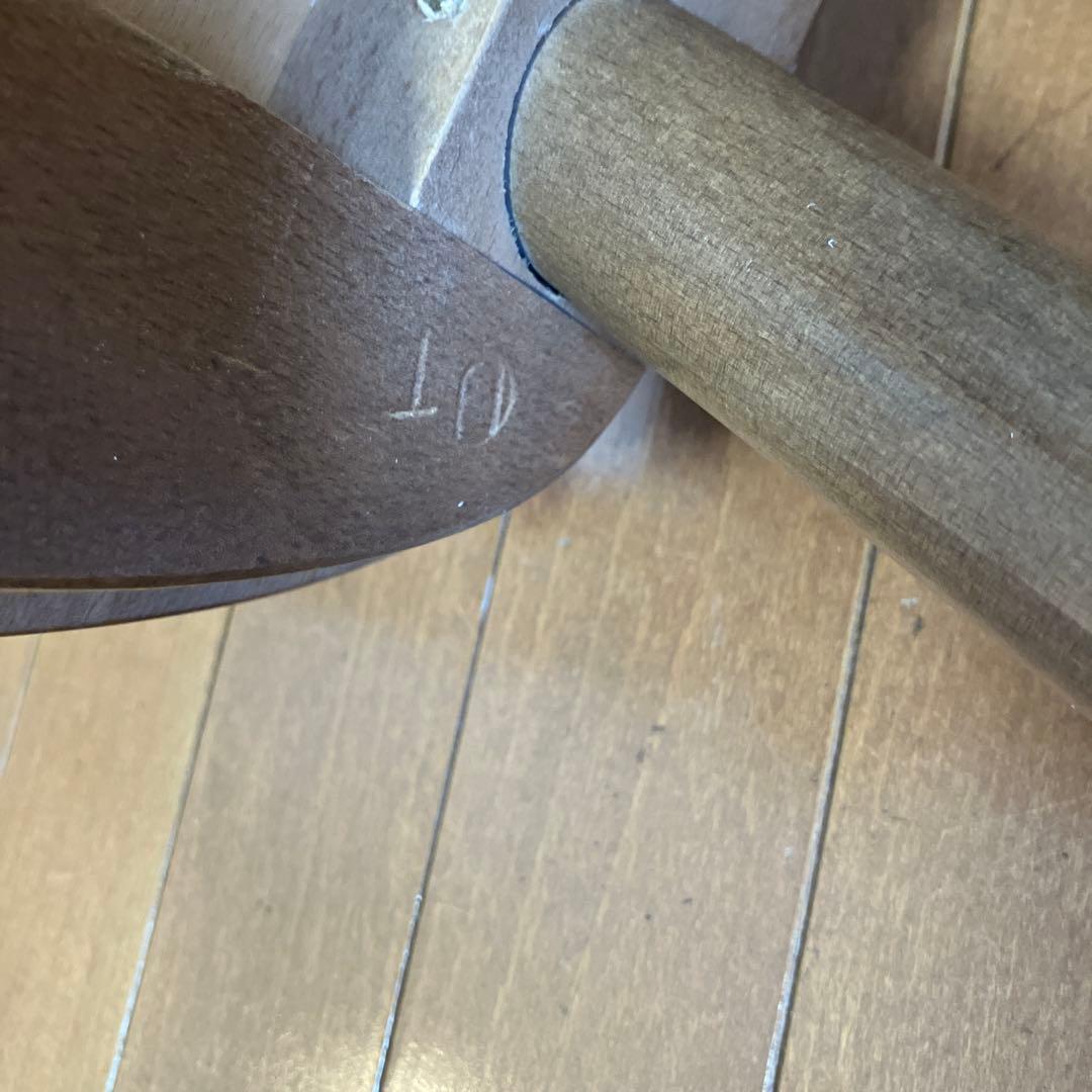 2月15日まで⭐️NOCE ブラウン木製ダイニングチェア　ウォールナット