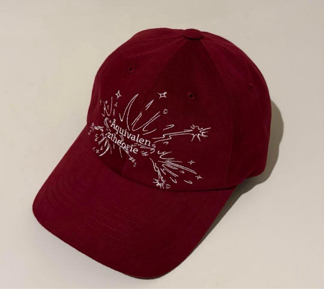 【早い者勝ち】Gadid Anoniem キャップ 赤 刺繍デザイン 帽子