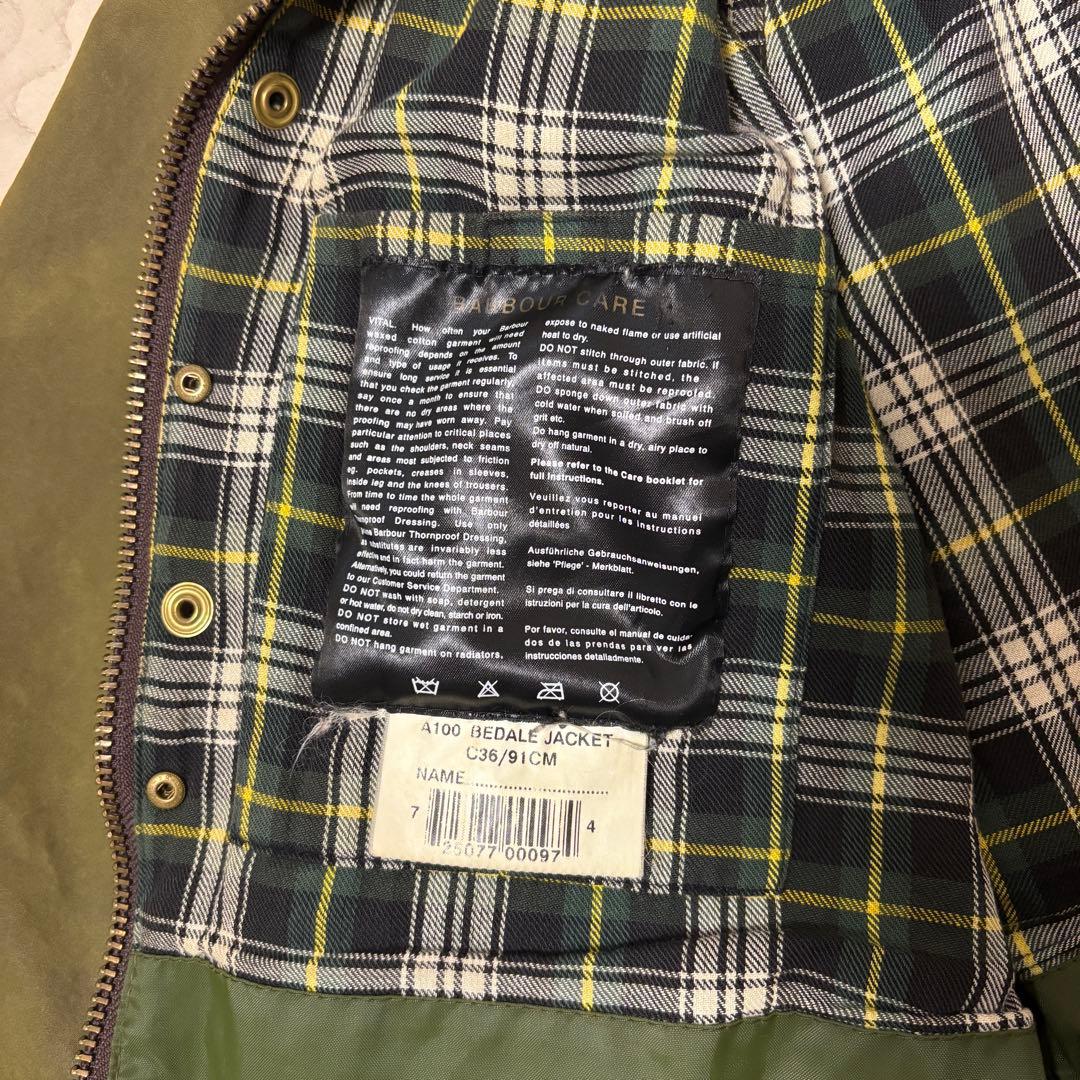お値下げ可能‼️ Barbour BEDALE 36 リメイク品