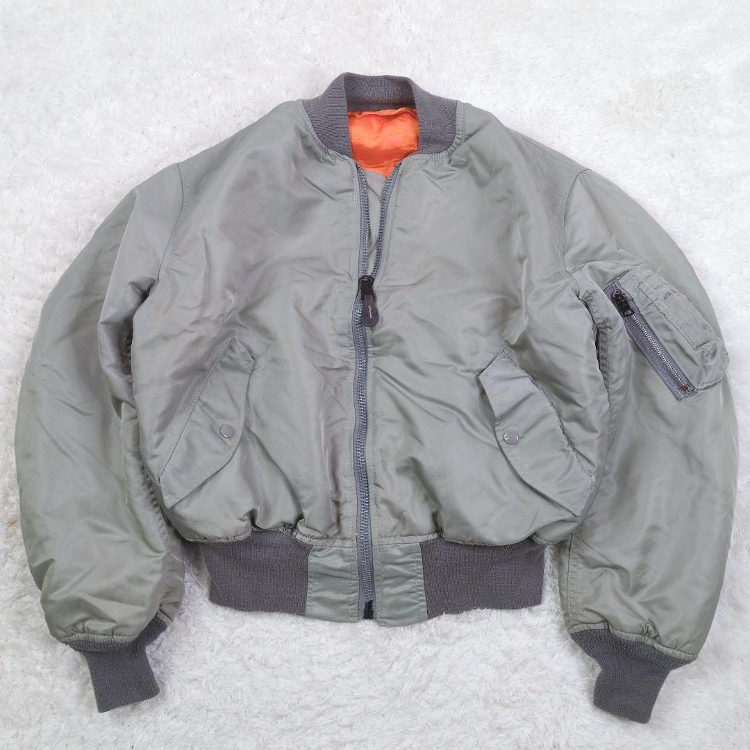90s USA製 flight jacket 太アーム HOPE ホープ MA1