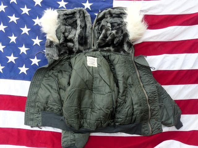 希少　デッド! 1979\" 米軍実物　N-2B フライヤーズジャケット　M　04