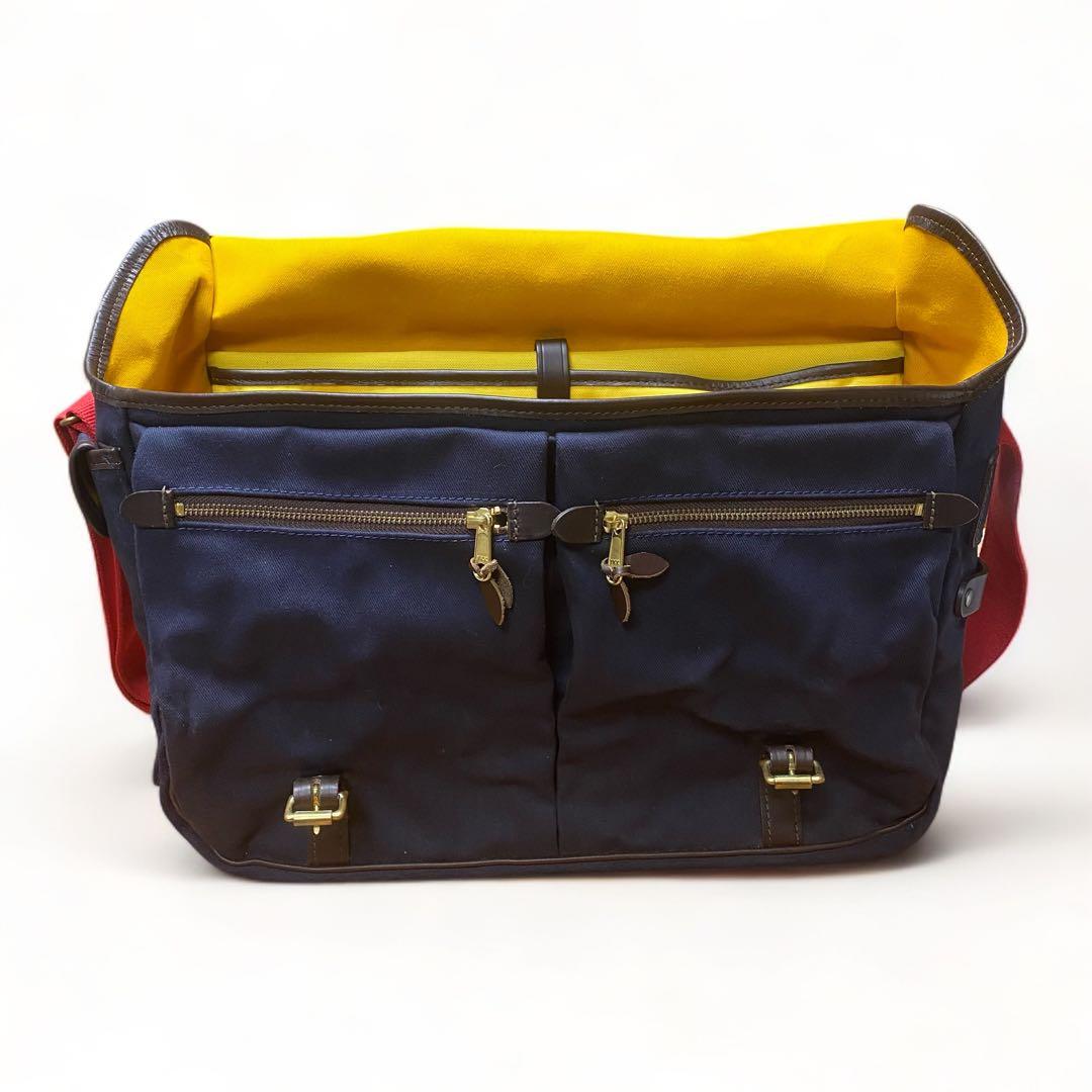 【純正フロントバッグ】BROMPTON 英国製 GAME BAG ネイビーブルー