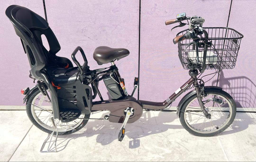 パナソニックBE-ELMDO3T電動アシスト自転車 チャイルドシート付き