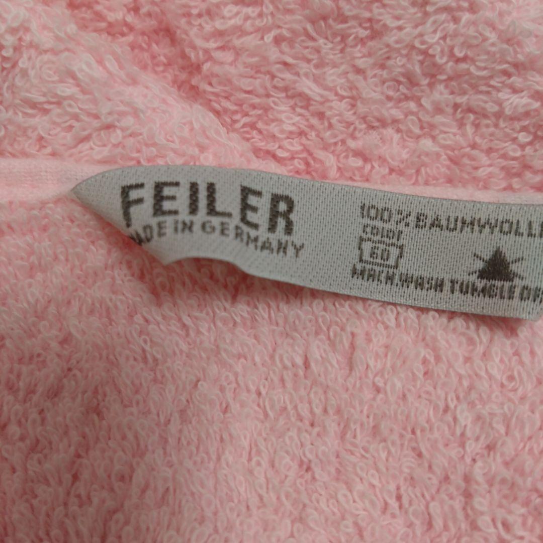 【新品未使用】FEILER (フェイラー)花柄 バスタオル 2枚セット