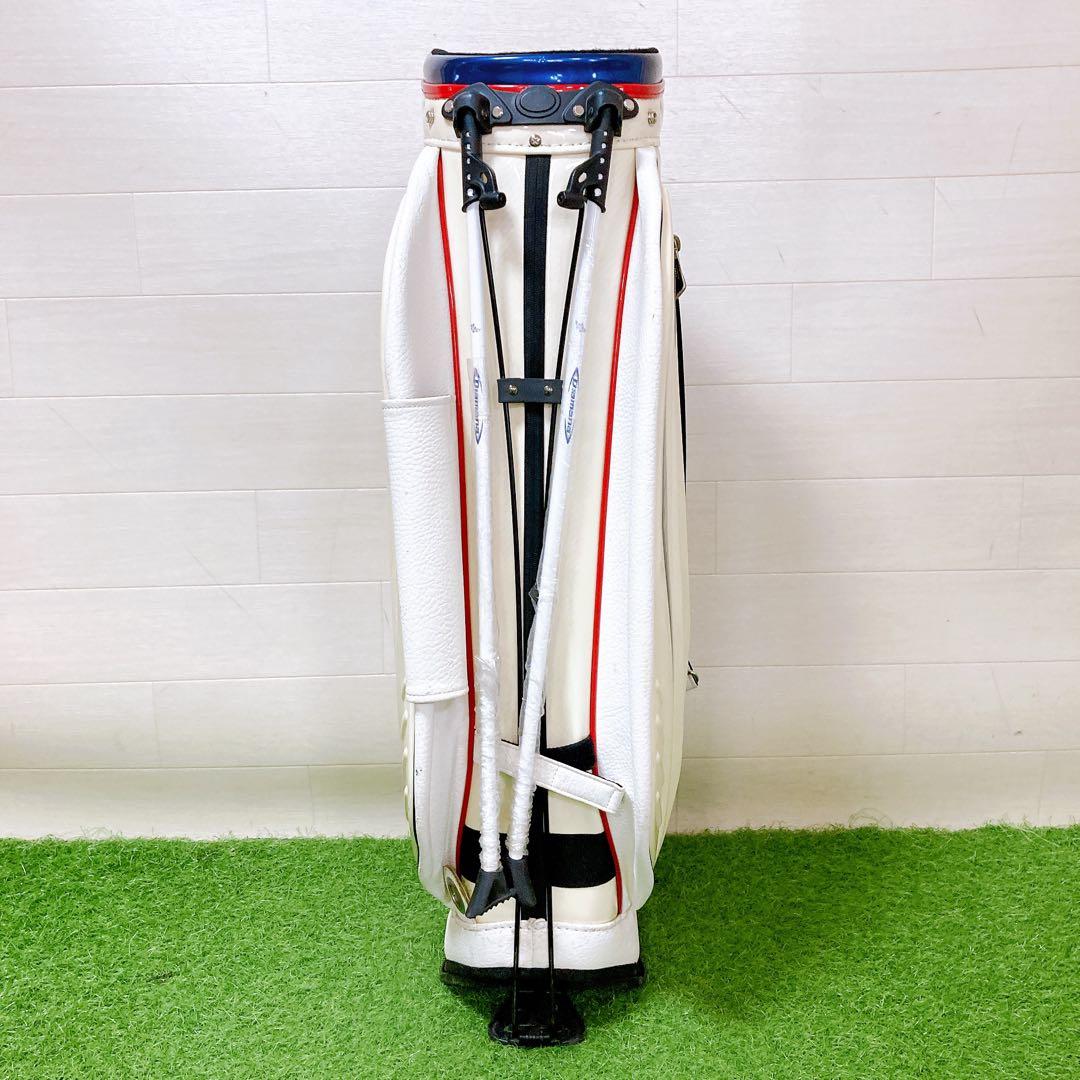 M1.ディアマナ　スタンド式　エナメル高級キャディバッグ　ゴルフクラブケース