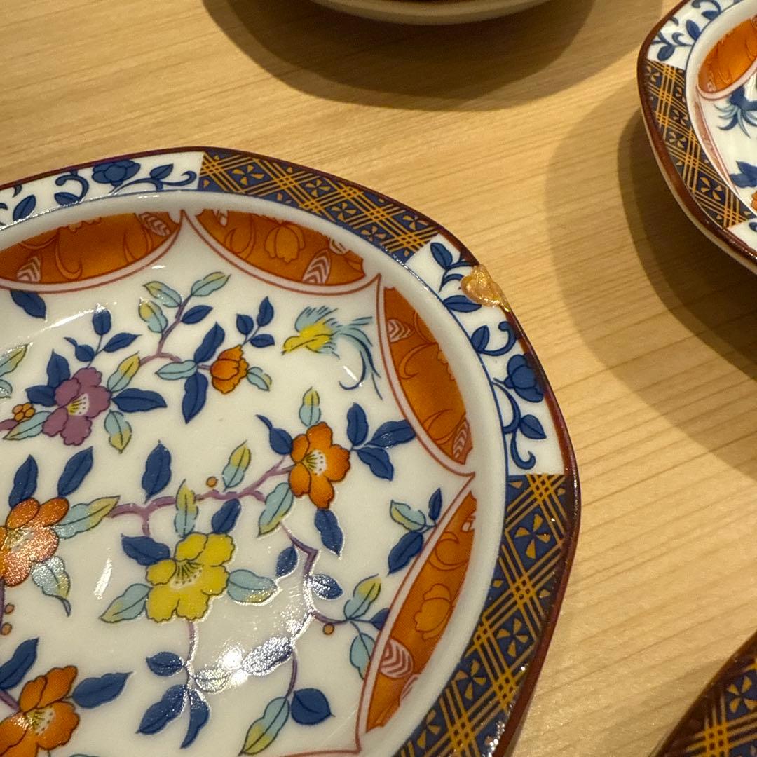 rohan 京友禅　伊万里　翔優作　 9枚セット　小皿　11センチ