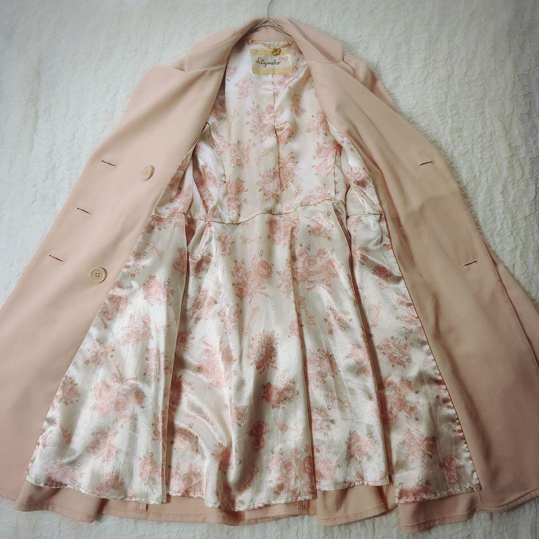 リズメロ トレンチコート コラボ リズリサマイメロ リボン ピンク