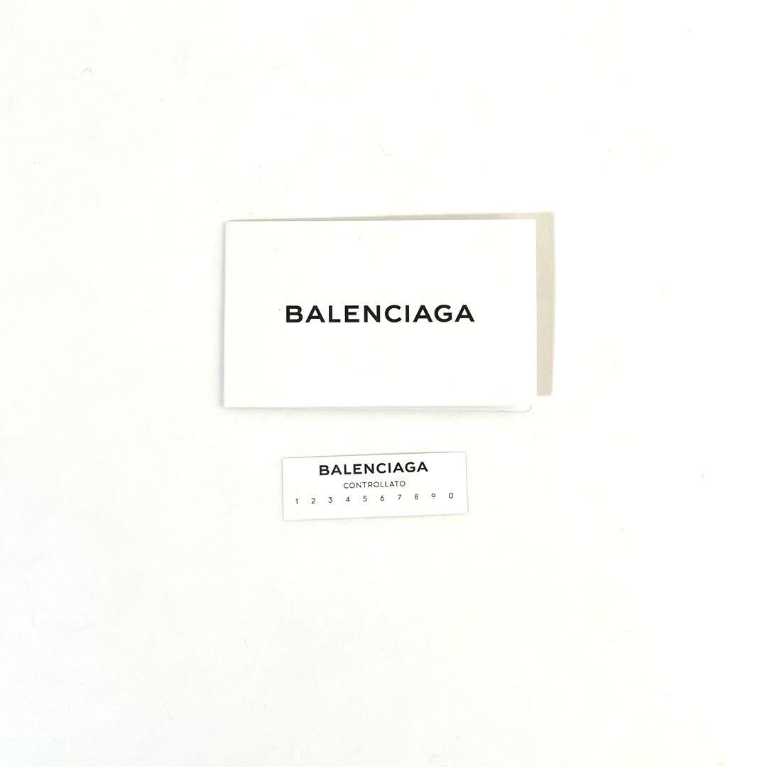 【美品】バレンシアガ ネイビーカバス トートバッグ ハンドバッグ S