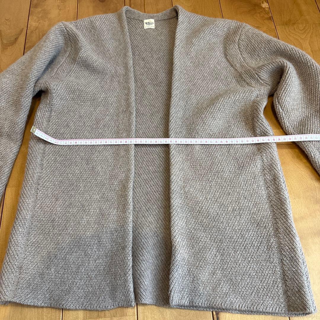 Ron Heamanベージュ カシミヤカーディガン