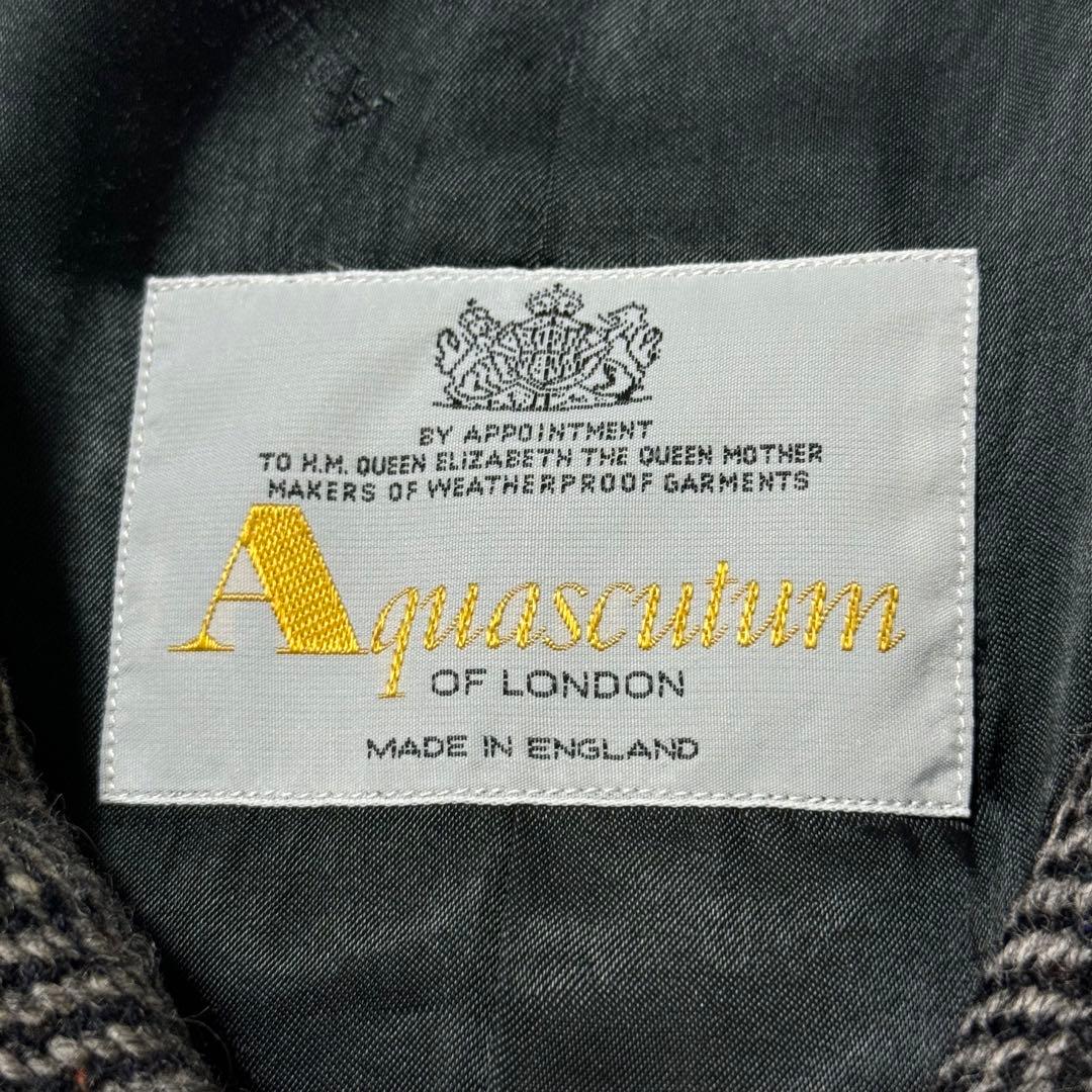 【専用】Aquascutum アクアスキュータム ツイードコート 英国製 38