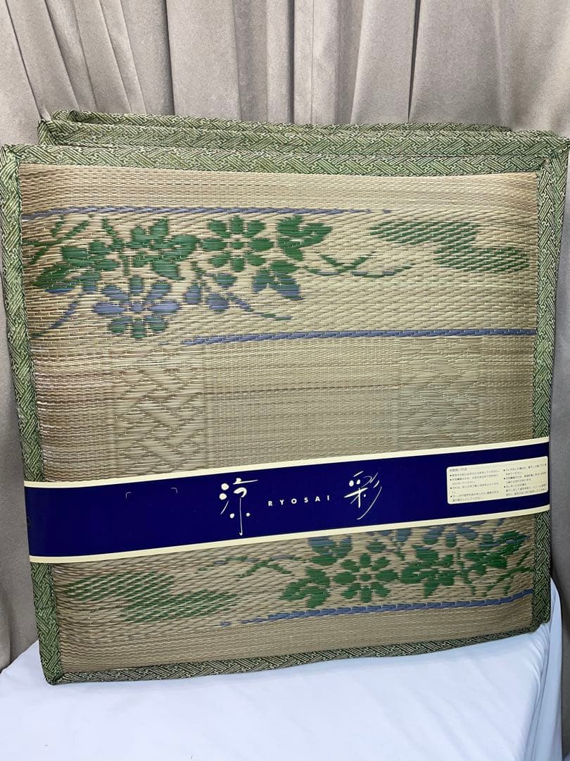 日本製 い草 55×55cm×5P 夏座布団　レトロ　い草 座布団