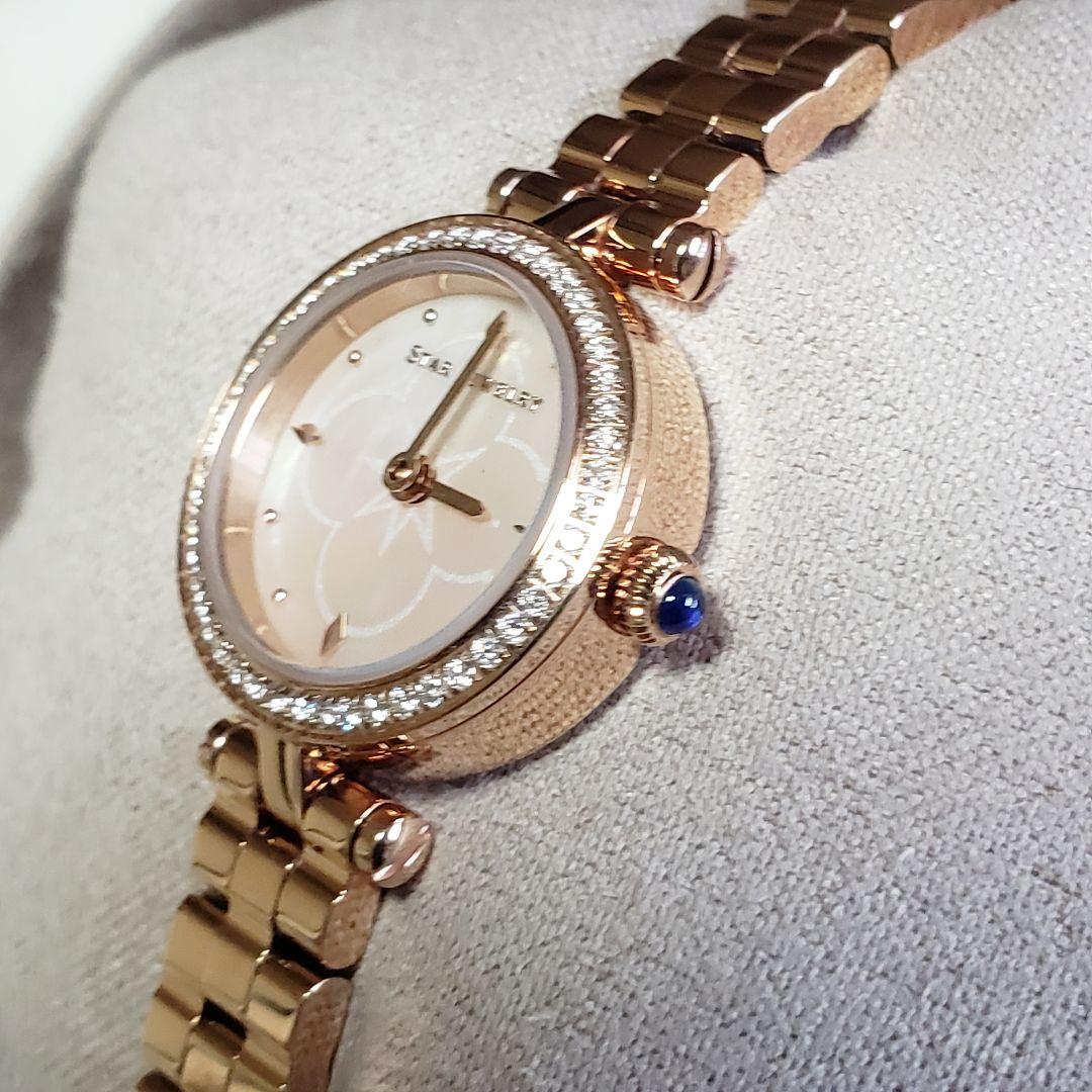 新品　STAR JEWELRY 80周年　限定ウォッチ　腕時計　ピンクゴールド