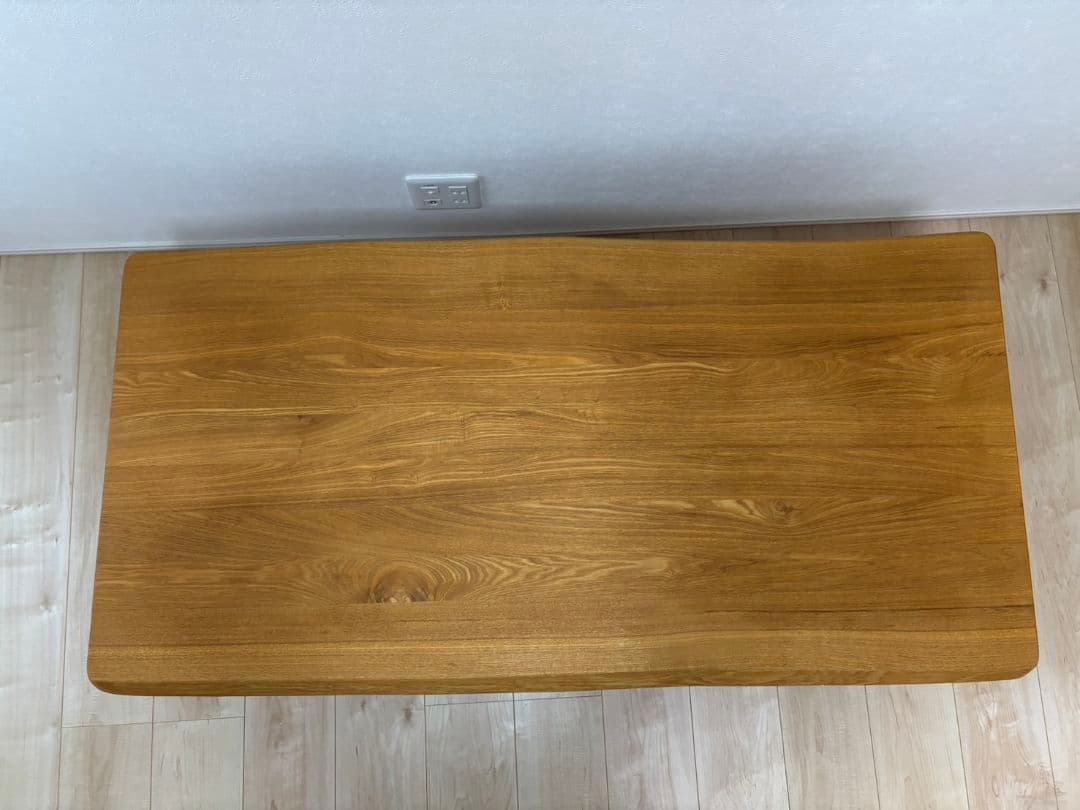 【広島手渡し可】ローテーブル 座卓 ナチュラル 天然木 一枚板