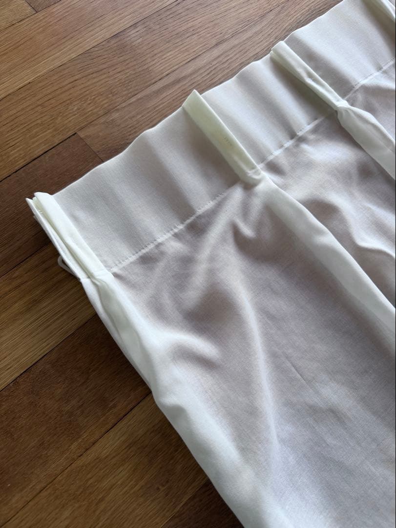 unico ECLE & ECLE LACE　オリーブ　オーダーカーテン