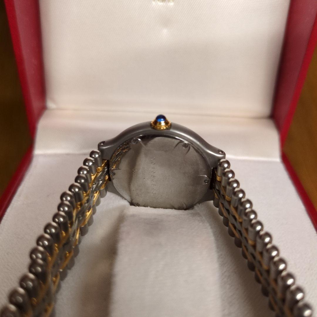 Cartier カルティエ腕時計(クォーツ) シルバー/ゴールド