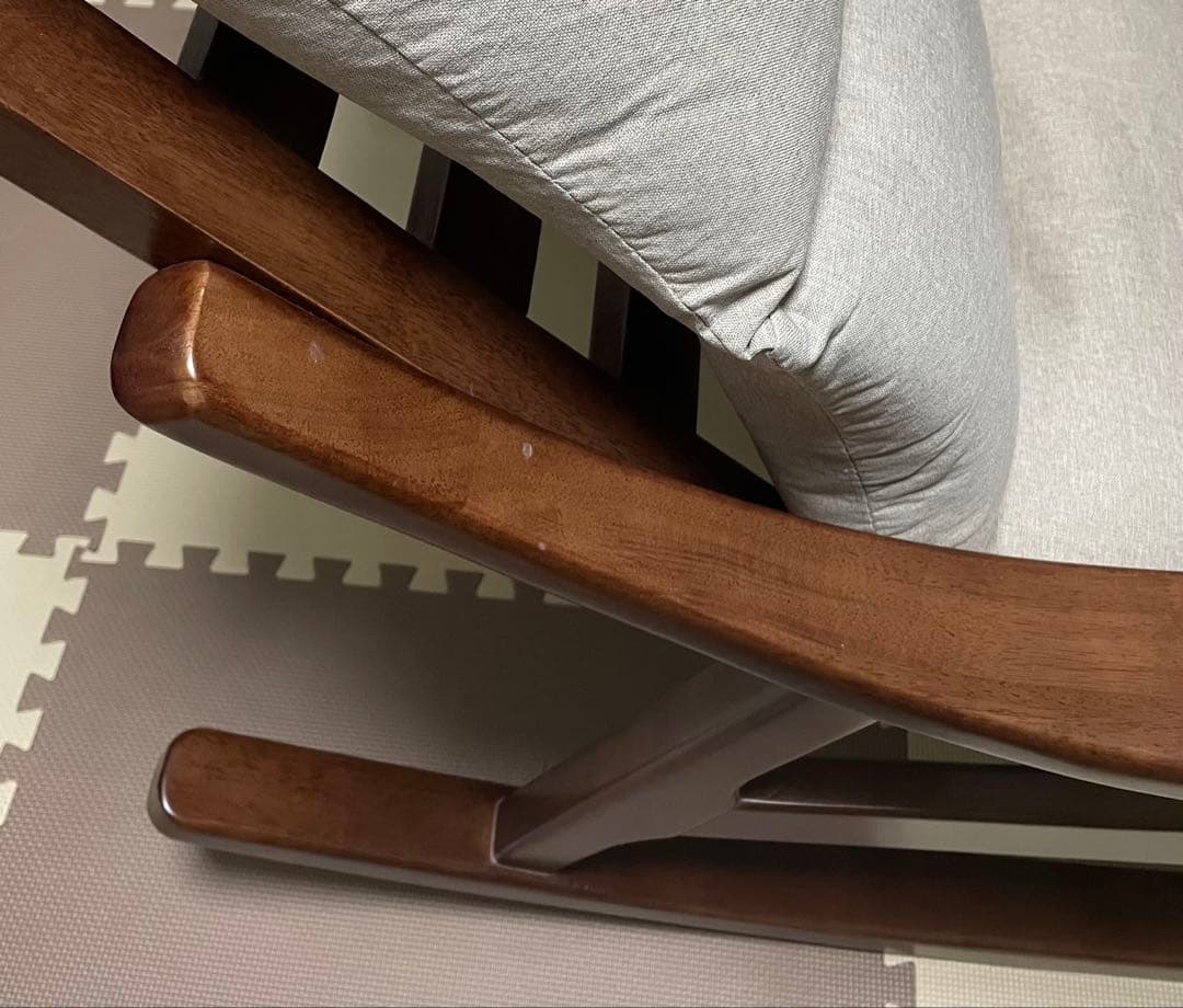 【木製】高級 ロッキングチェア