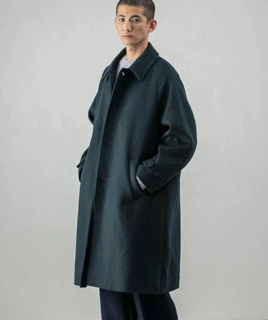 URBAN RESEARCH バルカラーコート Mサイズ ネイビー