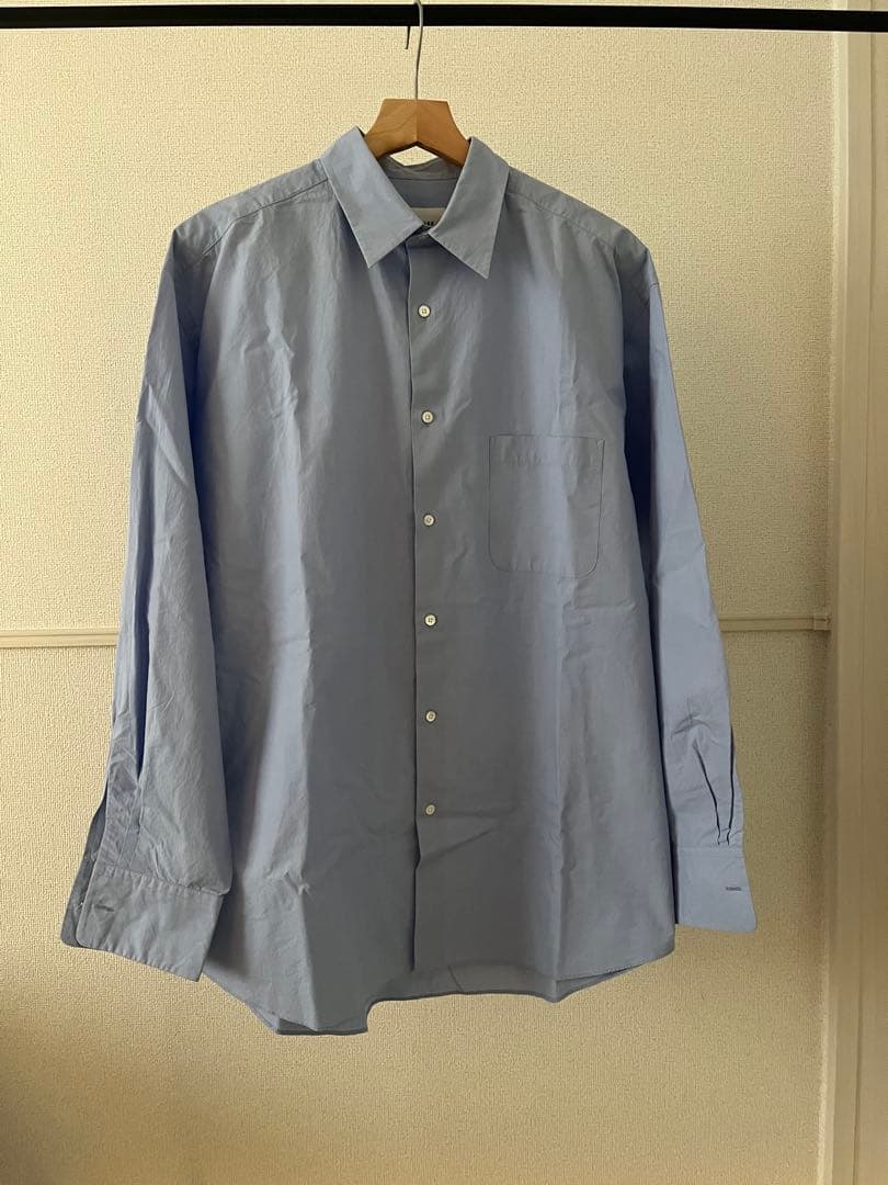 MARKAWARE COMFORT FIT SHIRTサックスブルー　サイズ2