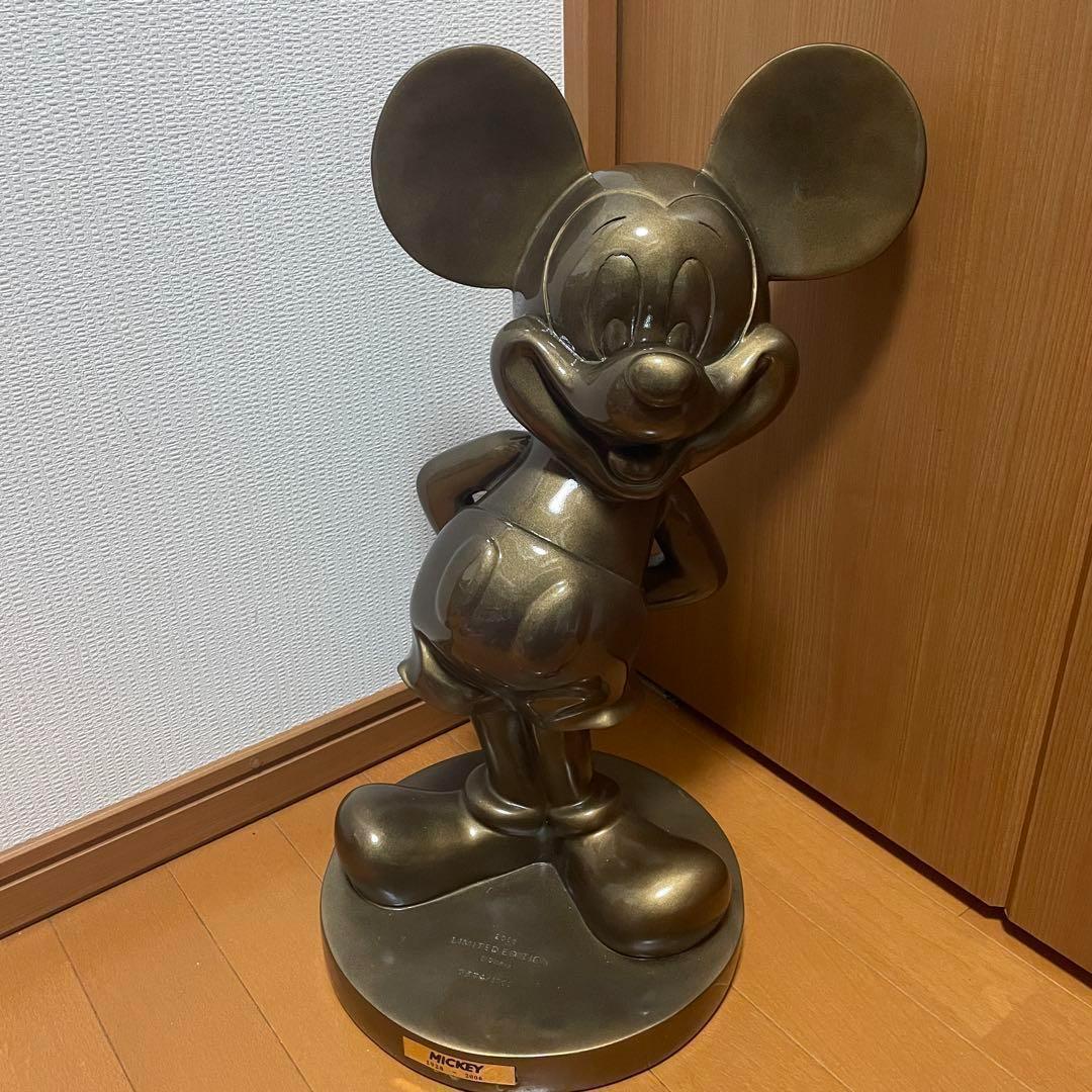 【2006年限定品】アニバーサリーミッキー極大ブロンズ像1000体限定品【新品】