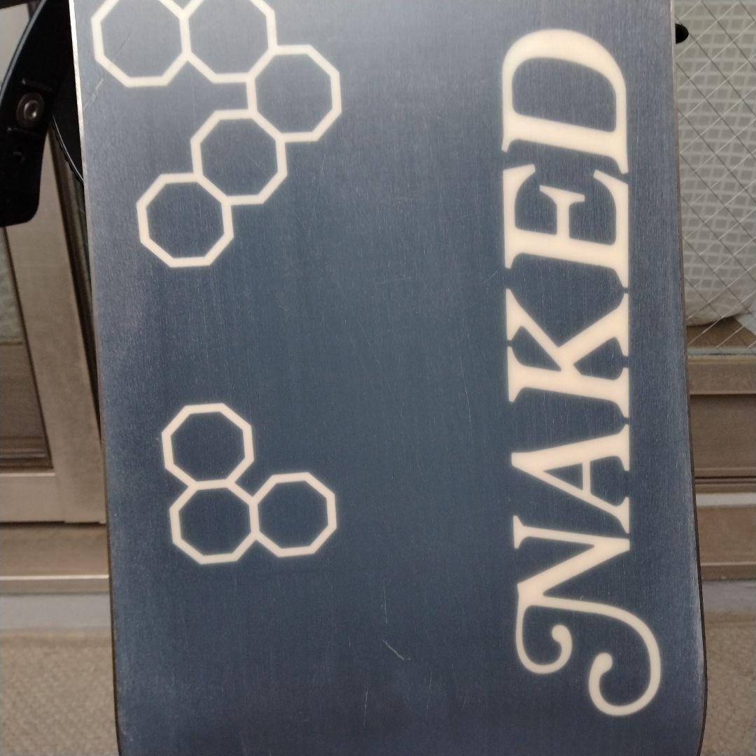 NAKED スノーボード　ビンディング　ホワイト ピンク