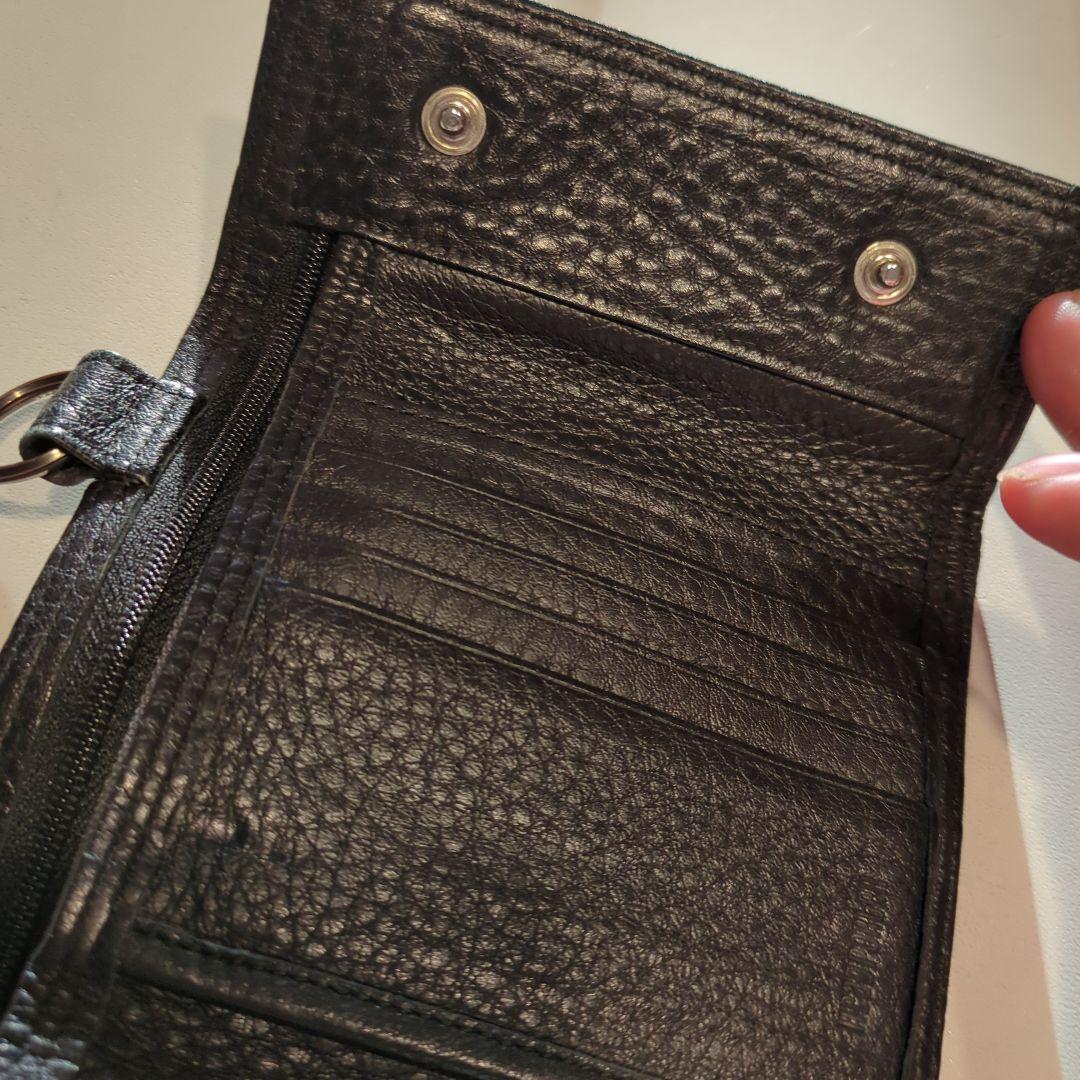 美品PORTER 二つ折り財布 ブラック