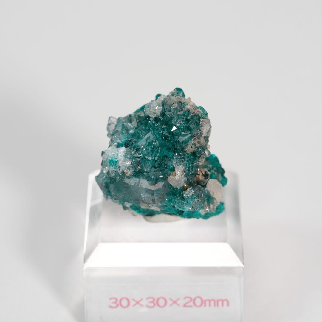 【激レア】ダイオプテーズinクォーツ コンゴ産 26×26×18mm