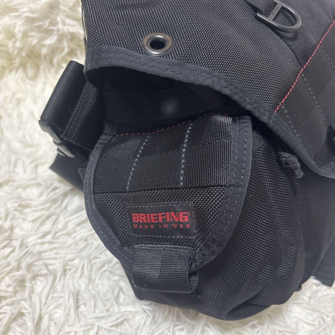 極美品✨ブリーフィング ランス2 メッセンジャーバッグ 2way USA製 黒