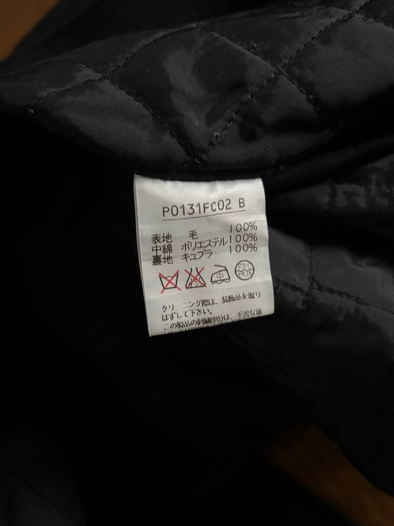 ピンクハウス　ブラック ダッフルコート