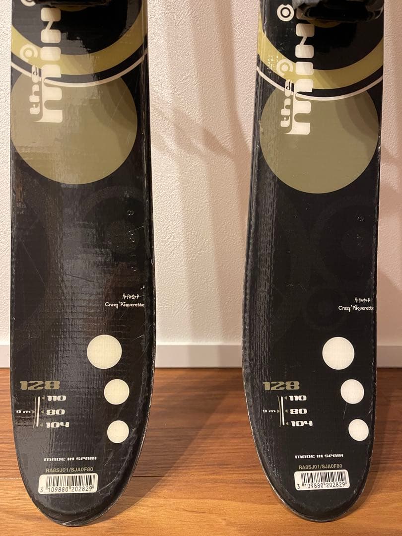 ROSSIGNOL ロシニョール スキー板 128㎝　ビンディング付