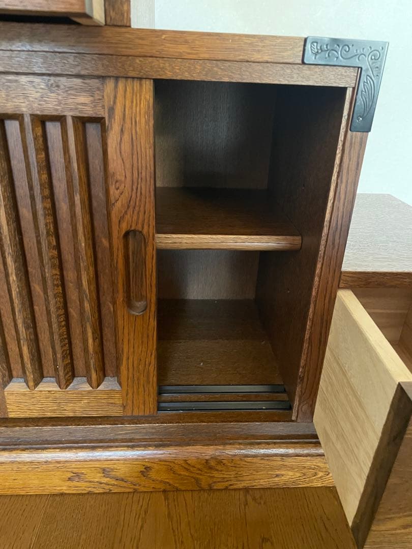 葉山家具 階段タンス（階段型木製収納キャビネット）