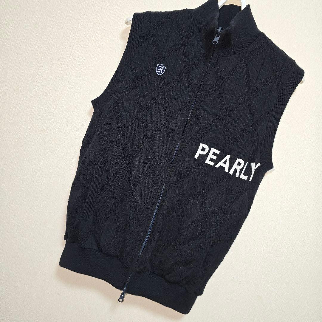 く*マ様 PEARLY GATES　リバーシブルジップアップベスト【サイズ５】