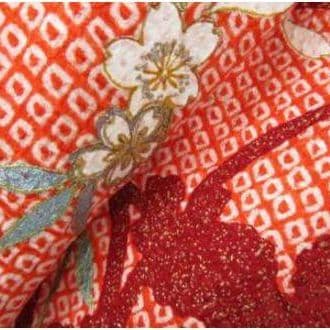 正絹☆本総絞り＋金駒刺繡☆時代の変化に関わらず末代までも宝物☆7歳七五三向け祝着