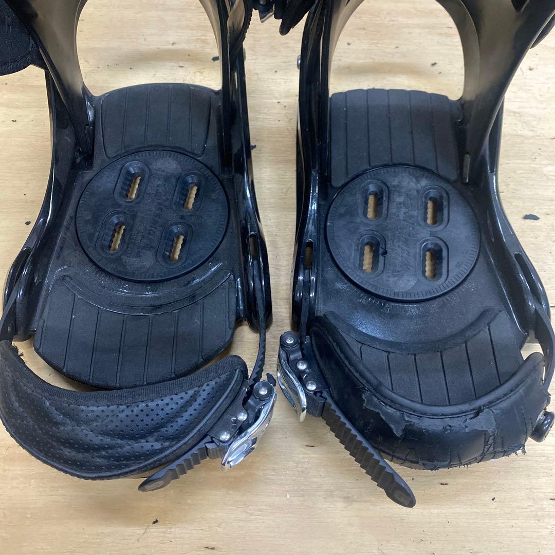 BurtonCUSTOM ブラック スノーボード ビンディング