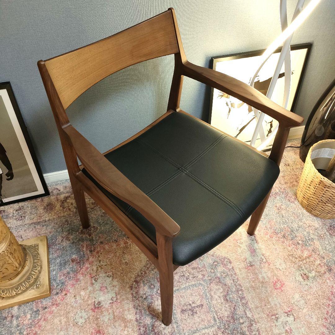 【panda】関家具ダイニングチェア ウォールナット 無垢材 天然木