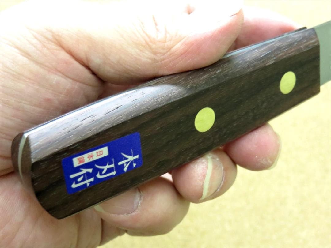 関の刃物 皮はぎ 165mm 正広 ハガネ 肉解体用 狩猟包丁 右利 片刃 プロ